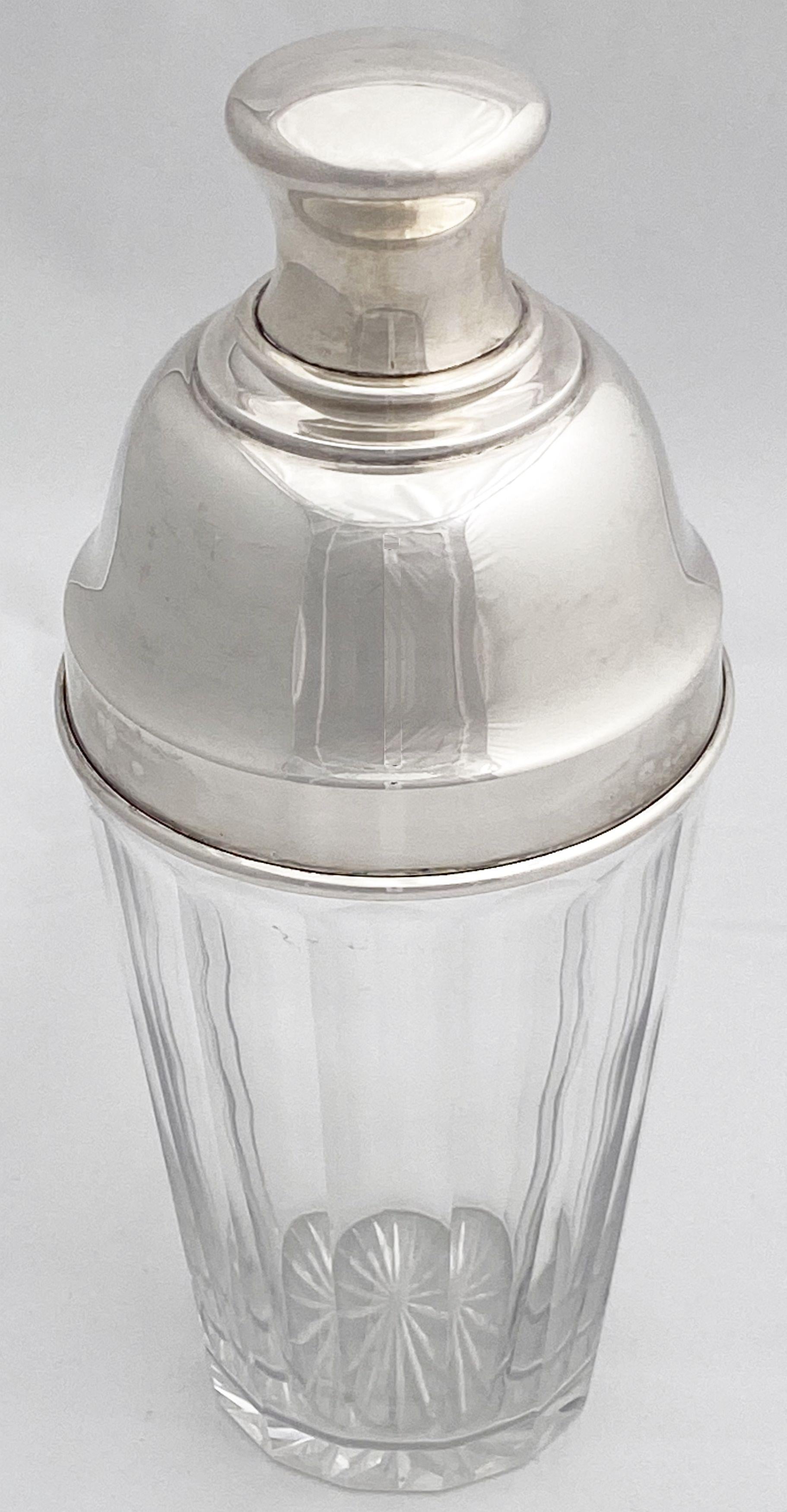 Art Deco Martini or Cocktail Shaker from England 2