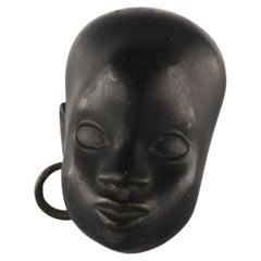 Art Deco Mask Attributed to Karl Hagenauer