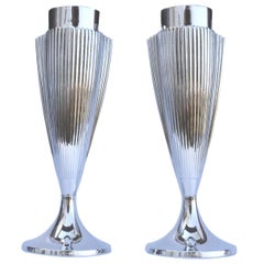 Paire de vases assortis Art Déco, Angleterre, vers 1930