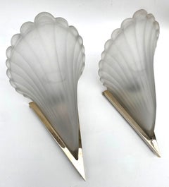 Art Deco Matching Pair of Wall Lights, 1930's, French