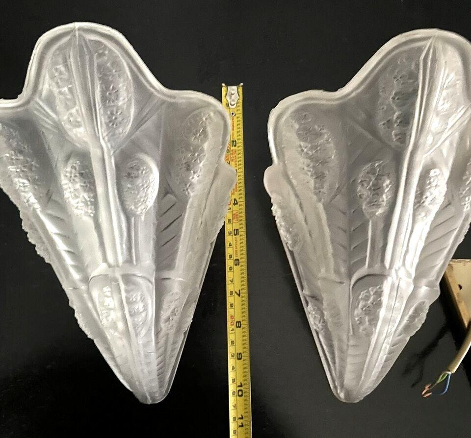 Art Deco Matching Pair of Wall Lights, 1930's, French For Sale 4