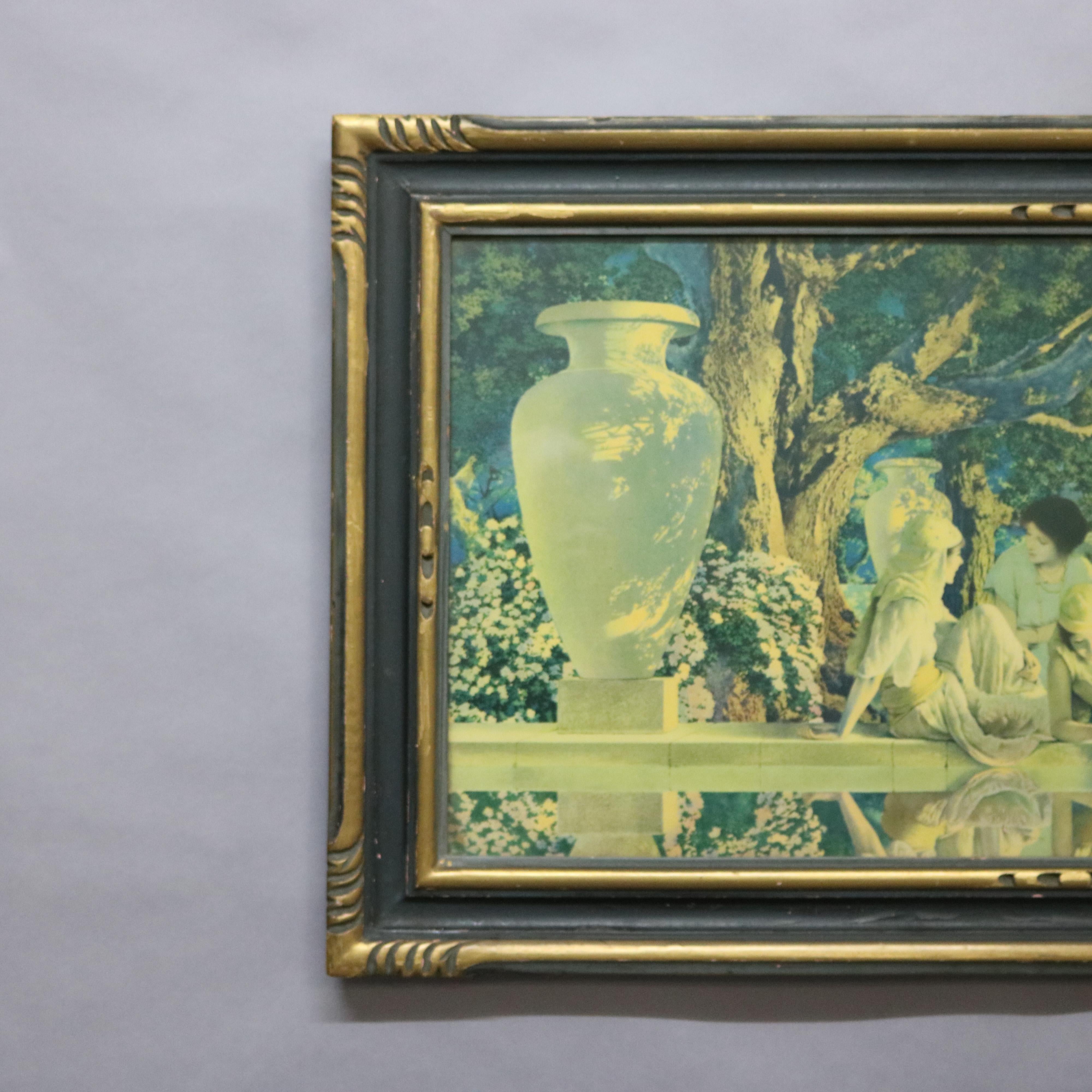An antique Art Deco antique print of 