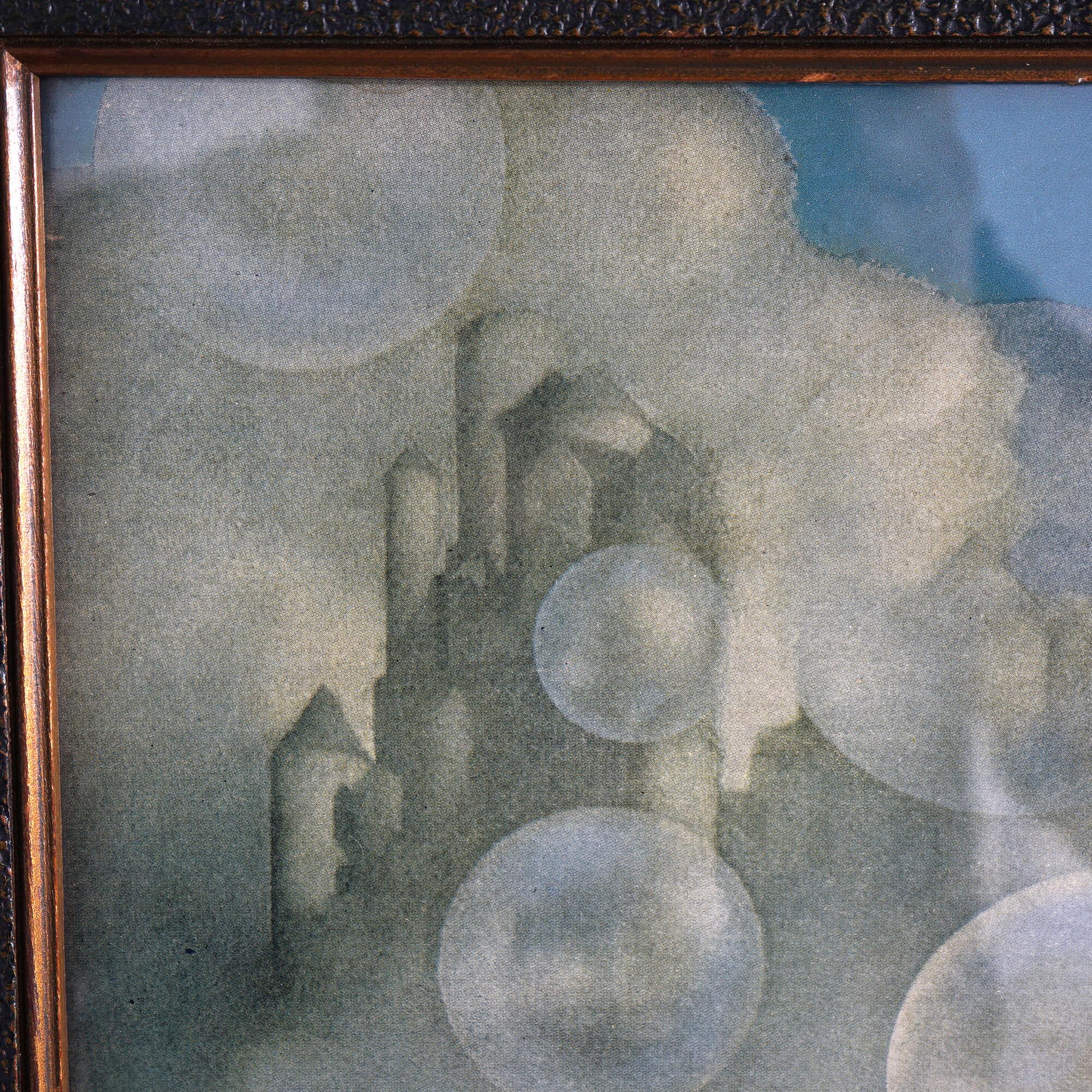 Art Deco Maxfield Parrish Print 'Air Castles', c1920 In Good Condition In Big Flats, NY