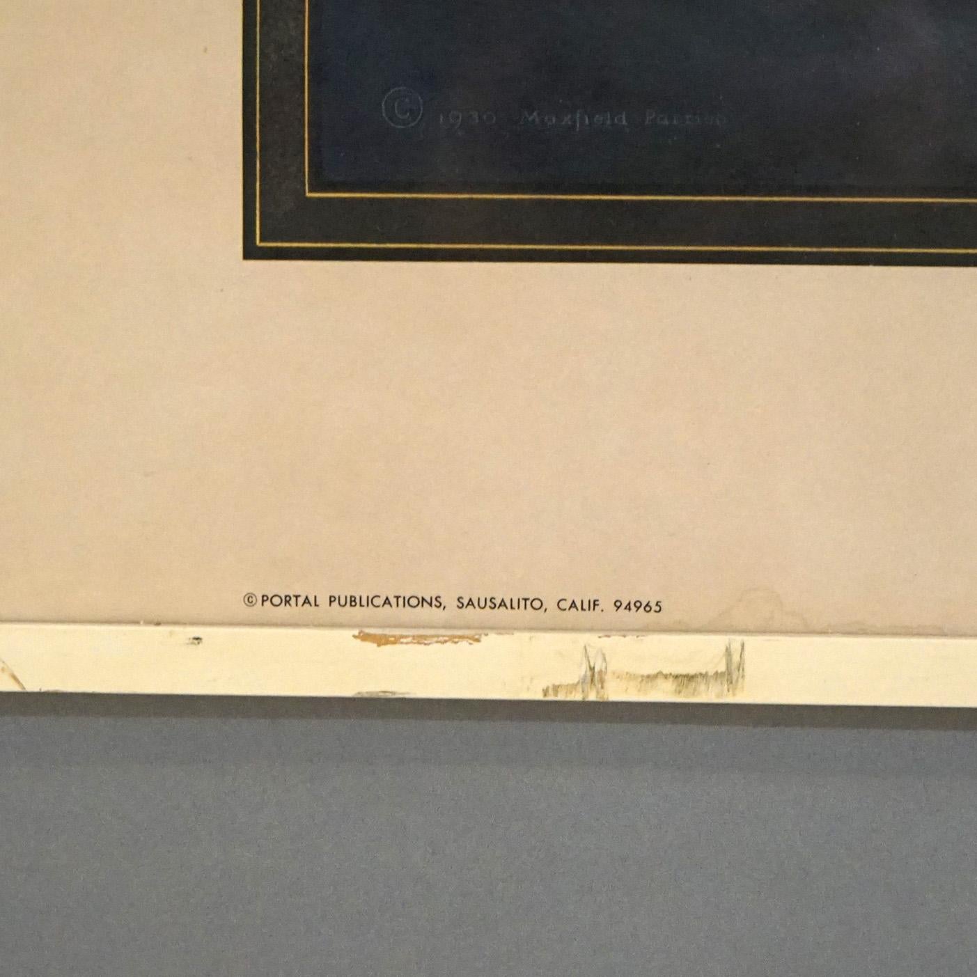Art Déco Maxfield Parrish 