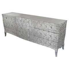 Art Deco Med. Hammered White Bronze Fleur de Lis Dresser – Paul Mathieu