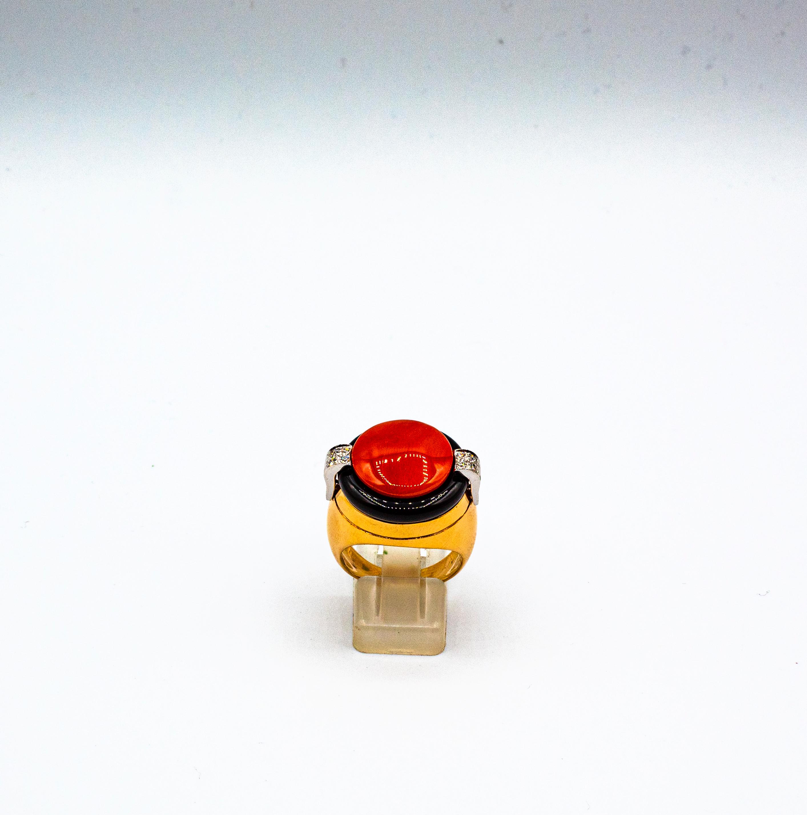For any problems related to some materials contained in the items that do not allow shipping, please contact the seller with a private message to solve the problem.
We can ship every piece of our 1stdibs catalog worldwide.

This Ring is made of 14K