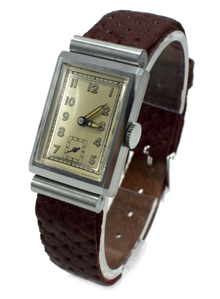 art deco tank watch