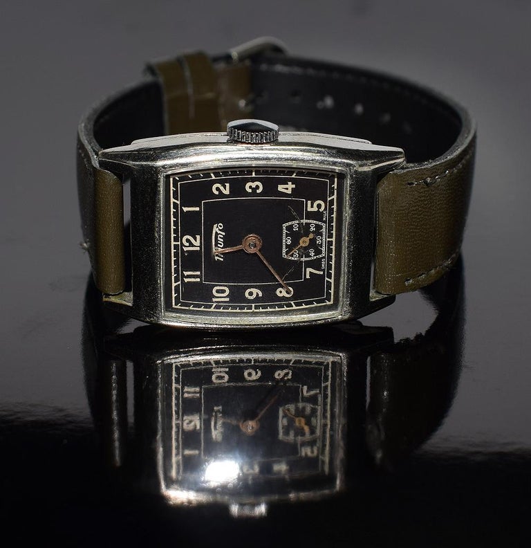 Art Deco Men's Wrist Watch By Triunfo at 1stDibs