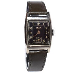 Art Deco Men's Wrist Watch By Triunfo
