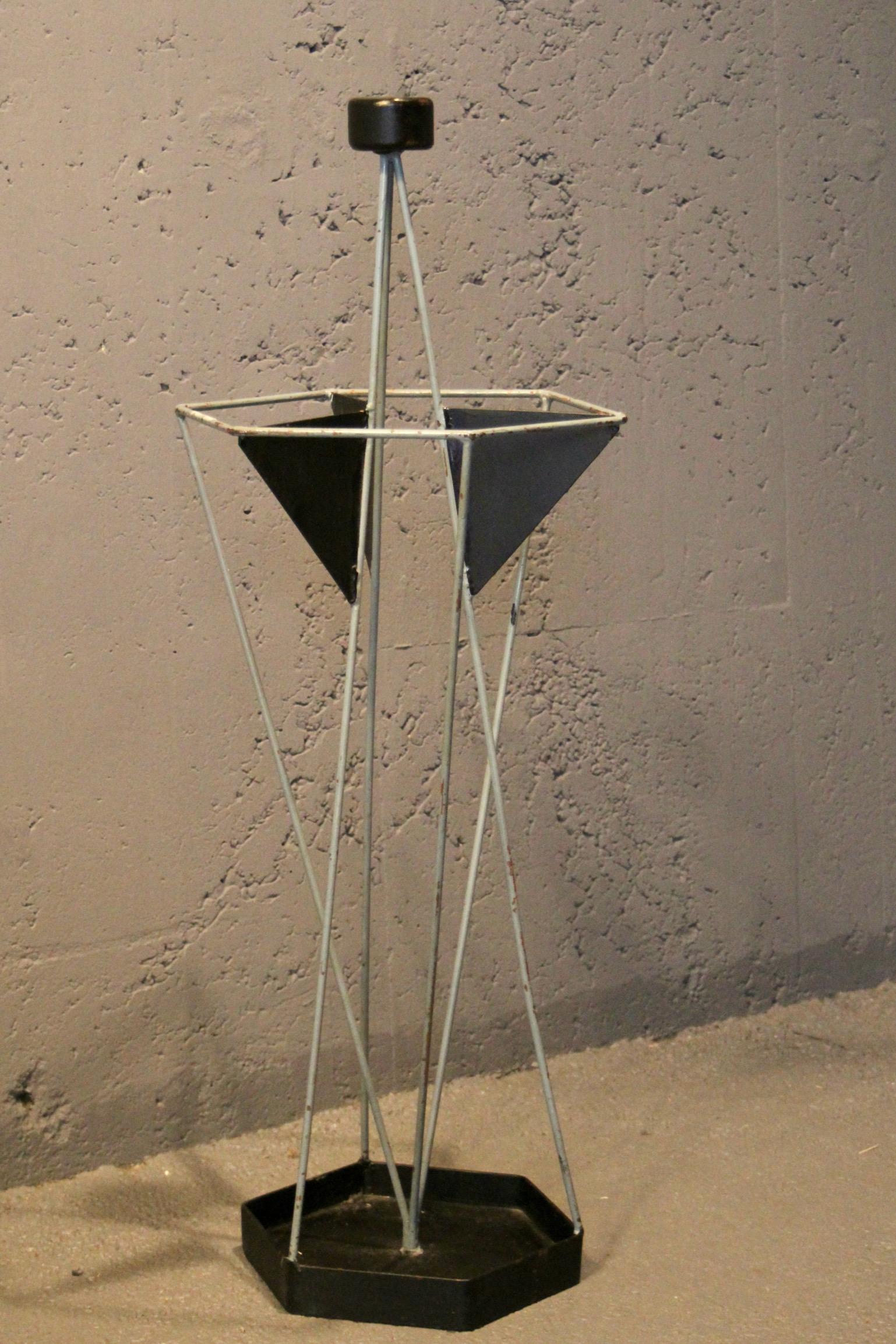 Portaombrelli in metallo Art déco in vendita 1