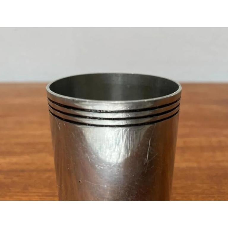 Vaso in metallo Art Deco di Etain, Francia in vendita 2