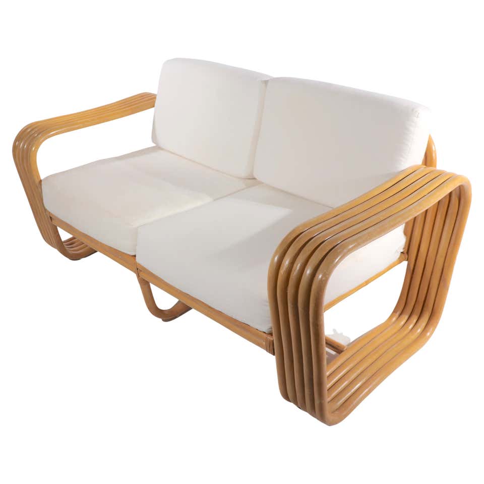 French Art Deco Green Velvet Loveseat For Sale at 1stDibs