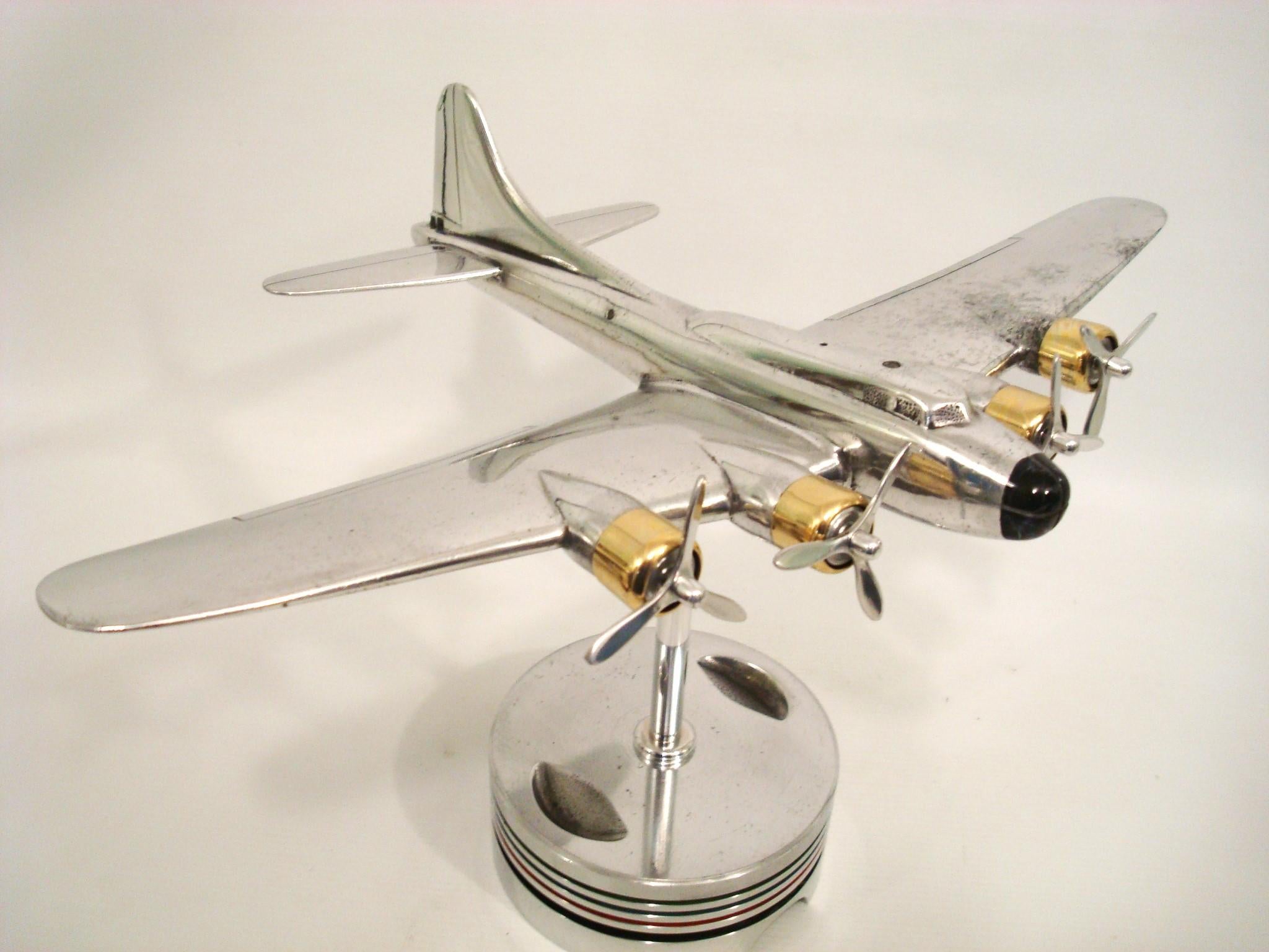 Bureau Art Déco Mid-century Modèle d'avion 1930 en vente 2