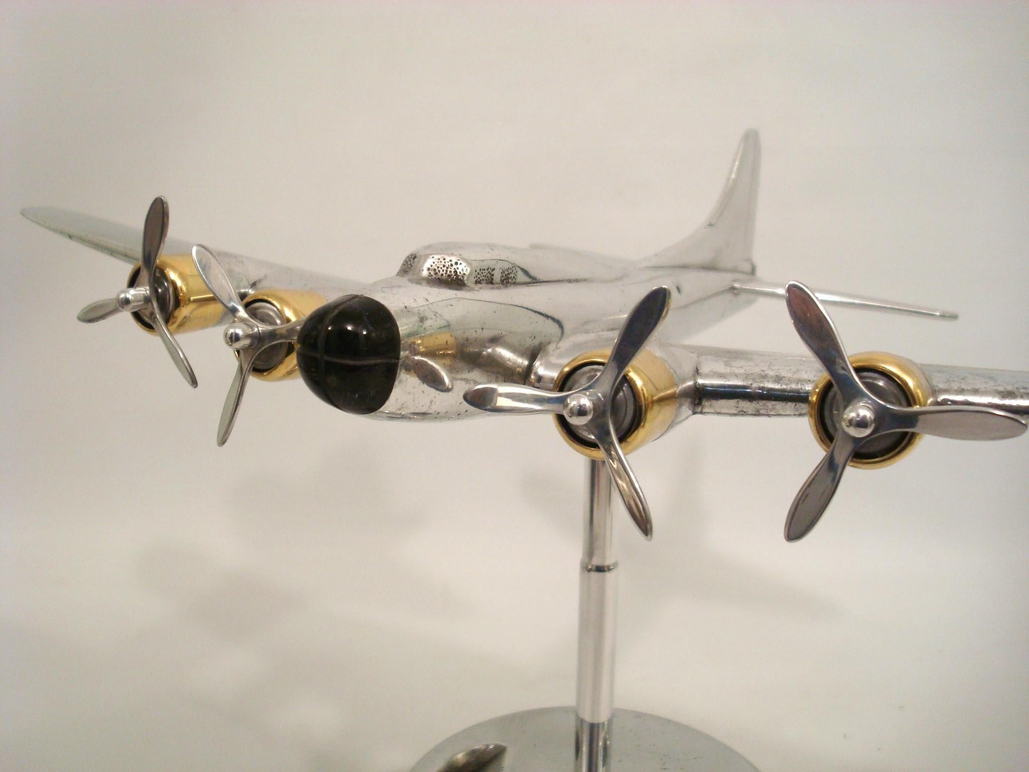 Bureau Art Déco Mid-century Modèle d'avion 1930 en vente 3