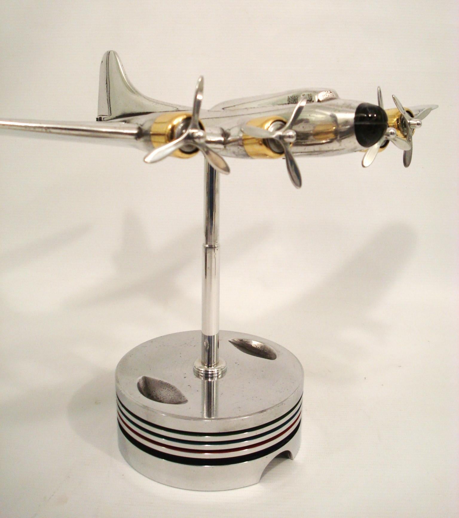 Bureau Art Déco Mid-century Modèle d'avion 1930 en vente 1