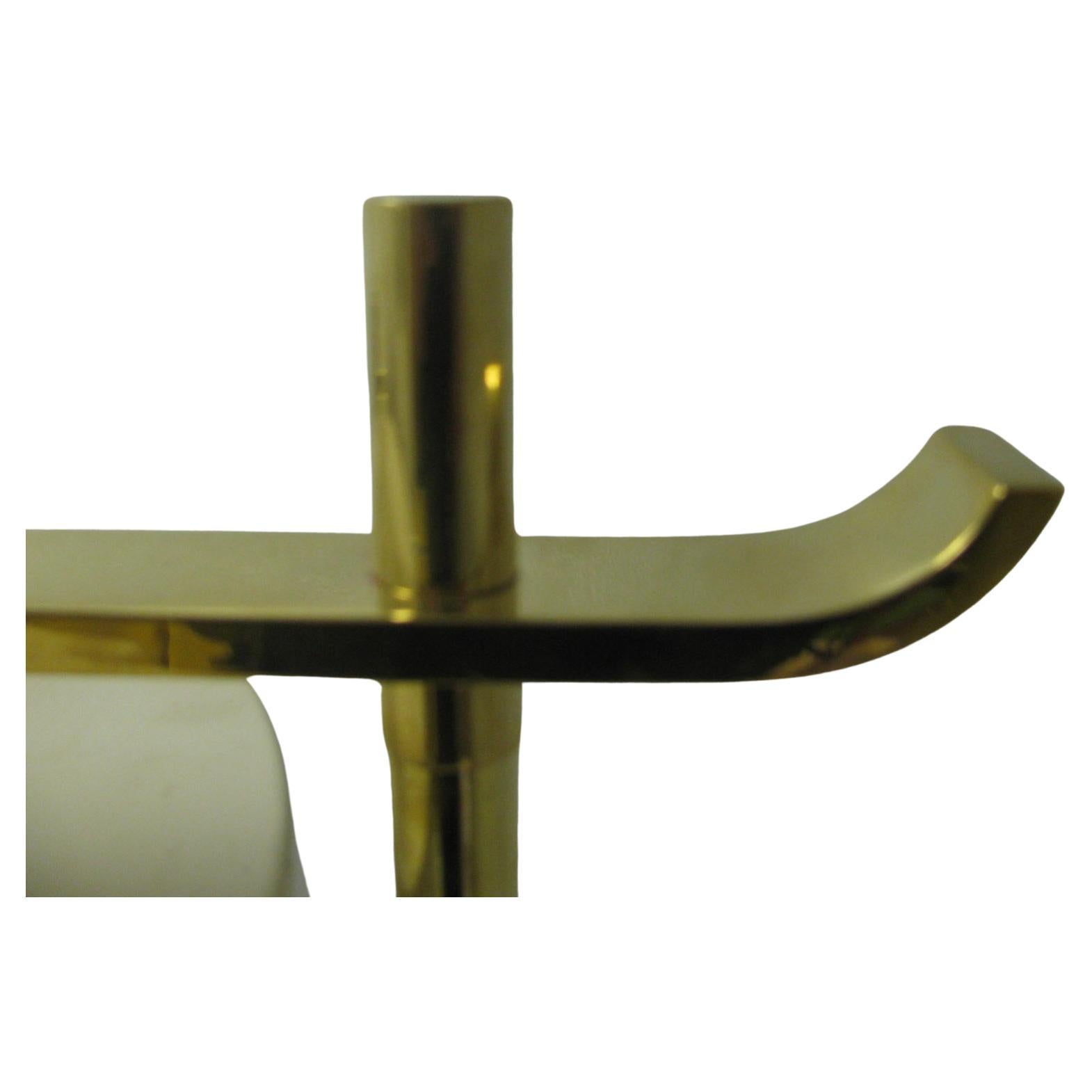 Art Deco Mid-Century Modern Flip Floor Torchiere and Reading Lamp by Kurt Versen For Sale 2
