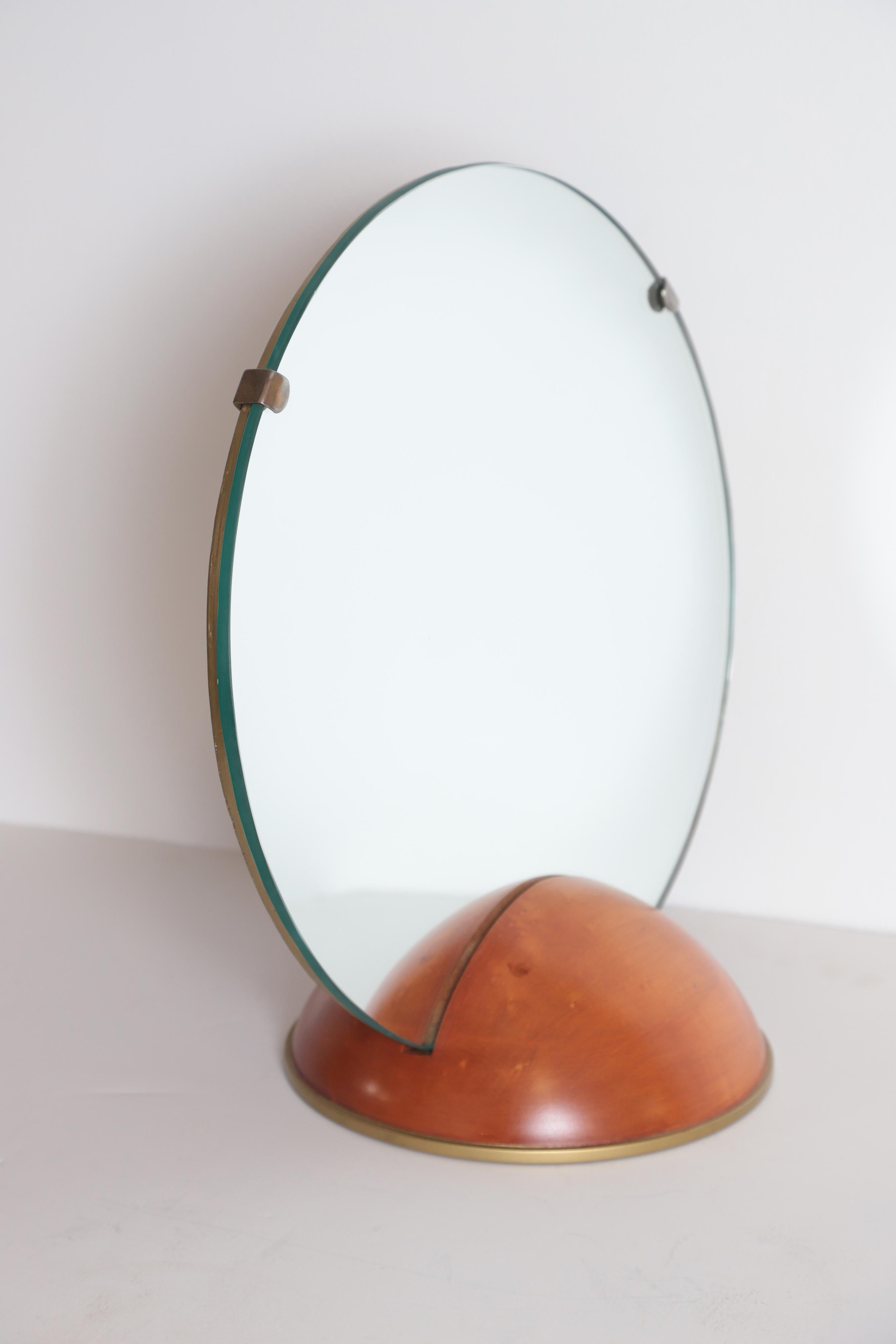 American Art Deco Mid-Century Modern Romweber Valet Mirror for Chest, Desk or Vanity For Sale