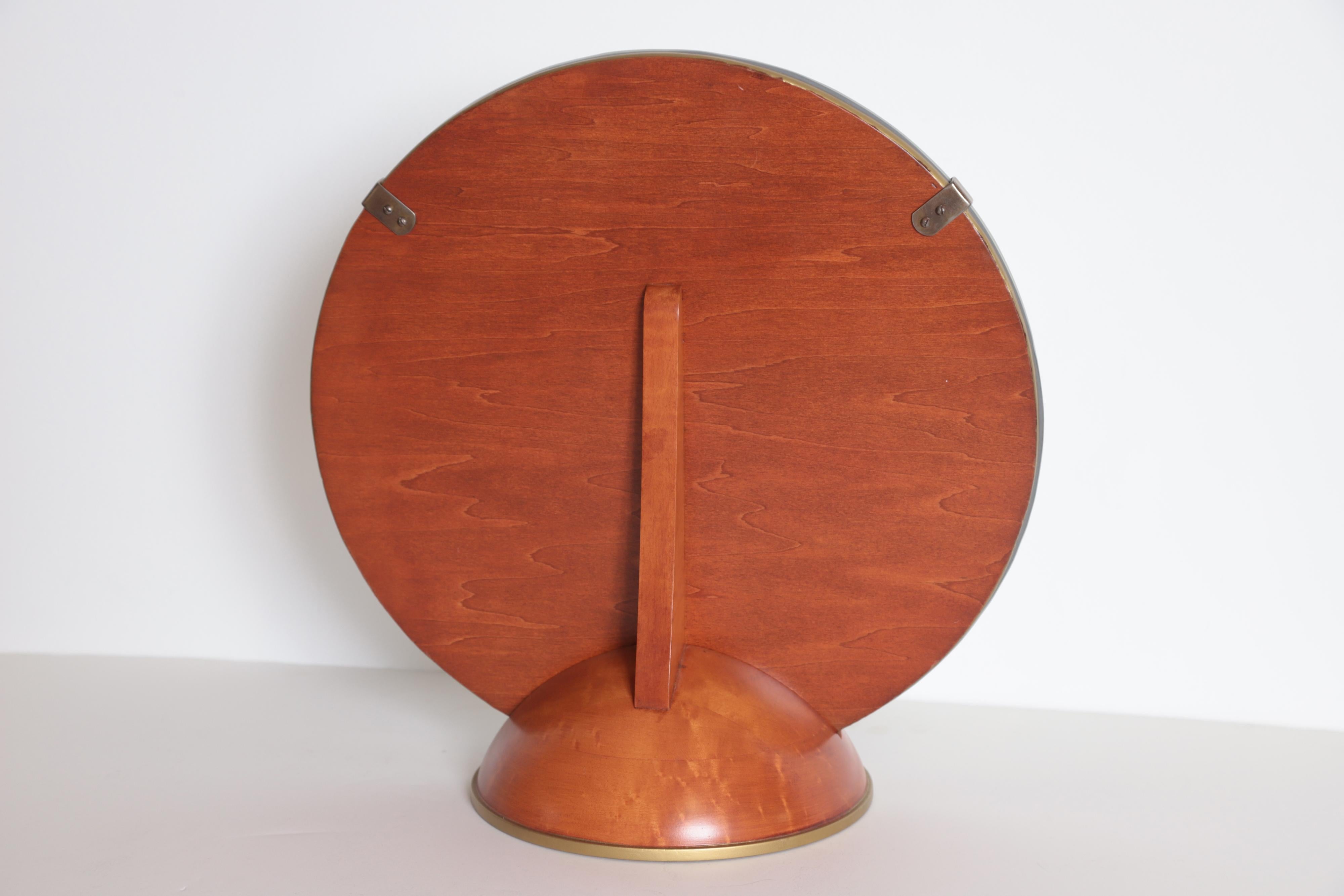 Art Deco Mid-Century Modern Romweber Valet Mirror for Chest, Desk or Vanity In Good Condition For Sale In Dallas, TX