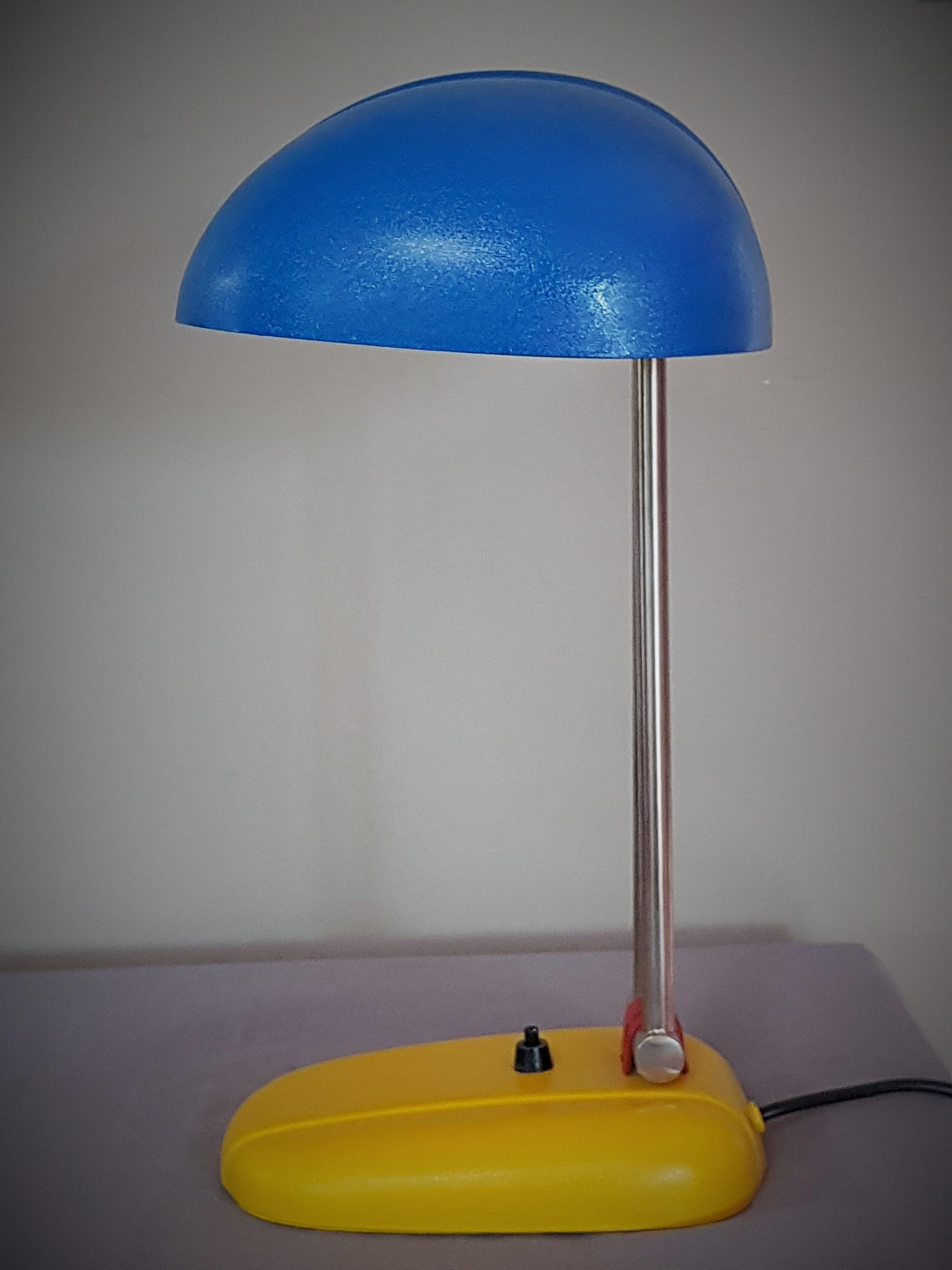 Art Deco Midcentury Swiss Table Lamp by S. Giedion for BAG Turgi, 1930s For Sale 10