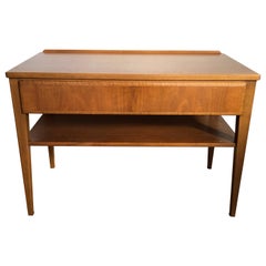 Art Deco Midcentury Modern Danish Small Side TV Table SALE