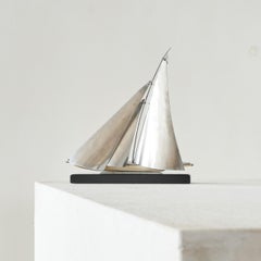 Art Deco Miniature 'Dragon' Sailing Boat