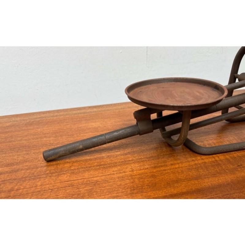 Art Deco Minimalist Metal Balance Beam Scale For Sale 6