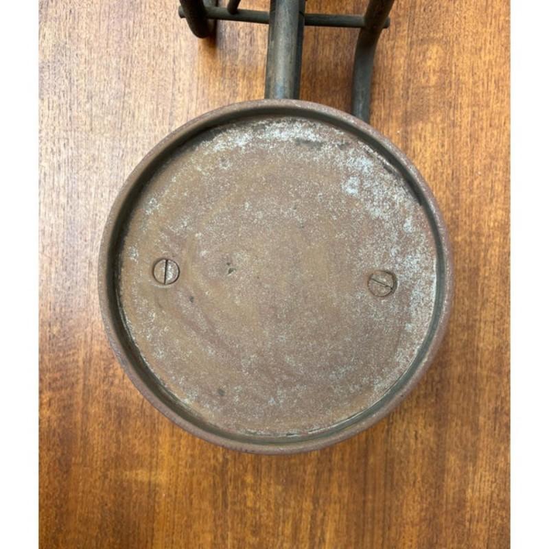 Art Deco Minimalist Metal Balance Beam Scale For Sale 7