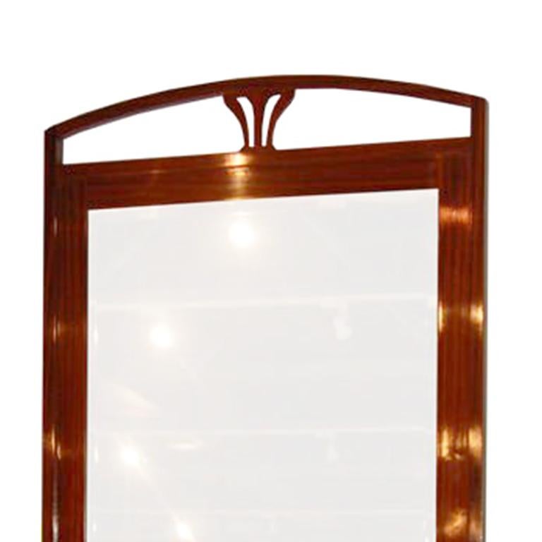 20ième siècle Ensemble miroir et chaise Art Déco par J & J Kohn en vente