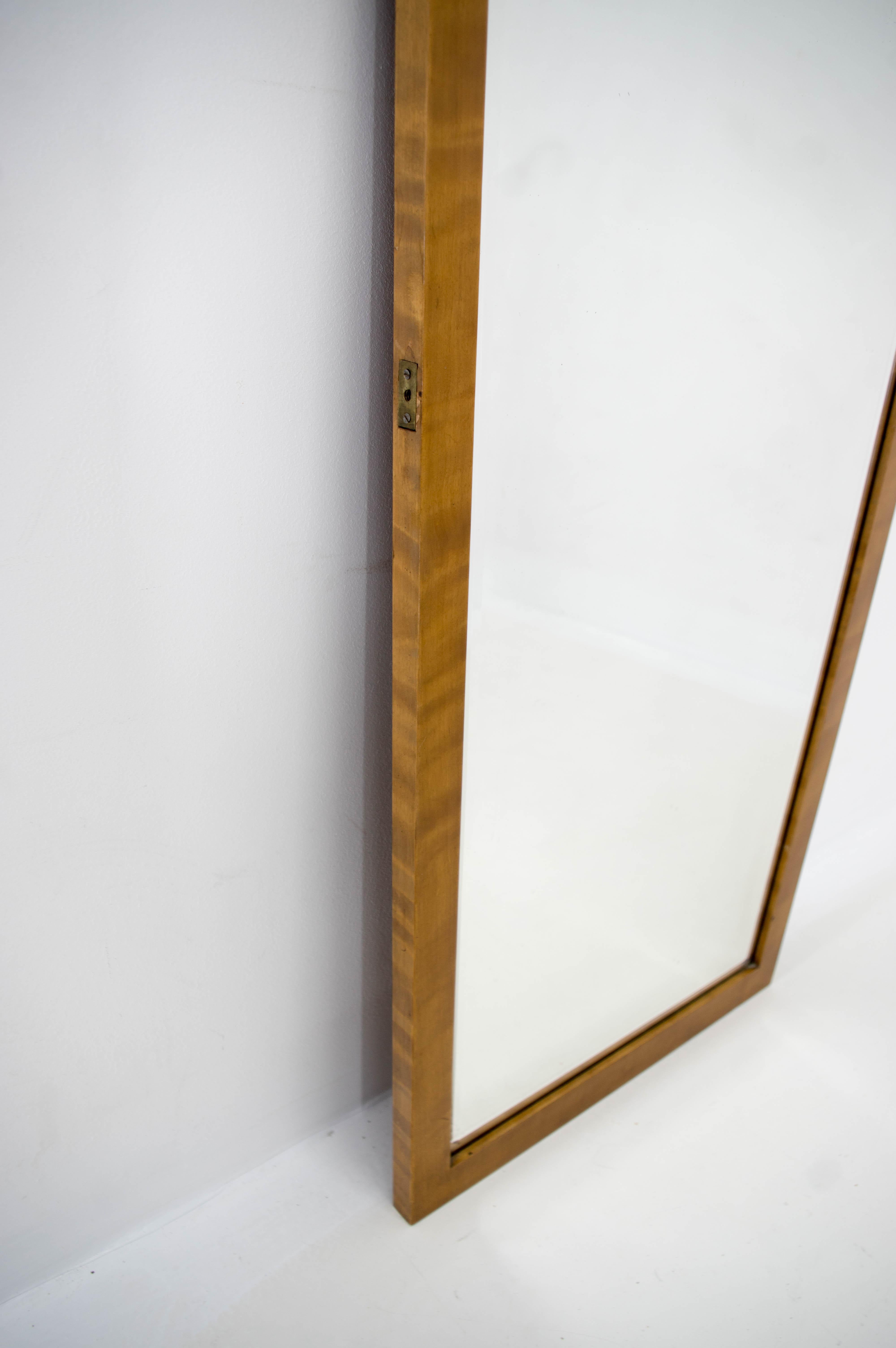 Art Deco Mirror, Europe, 1940s In Good Condition For Sale In Praha, CZ