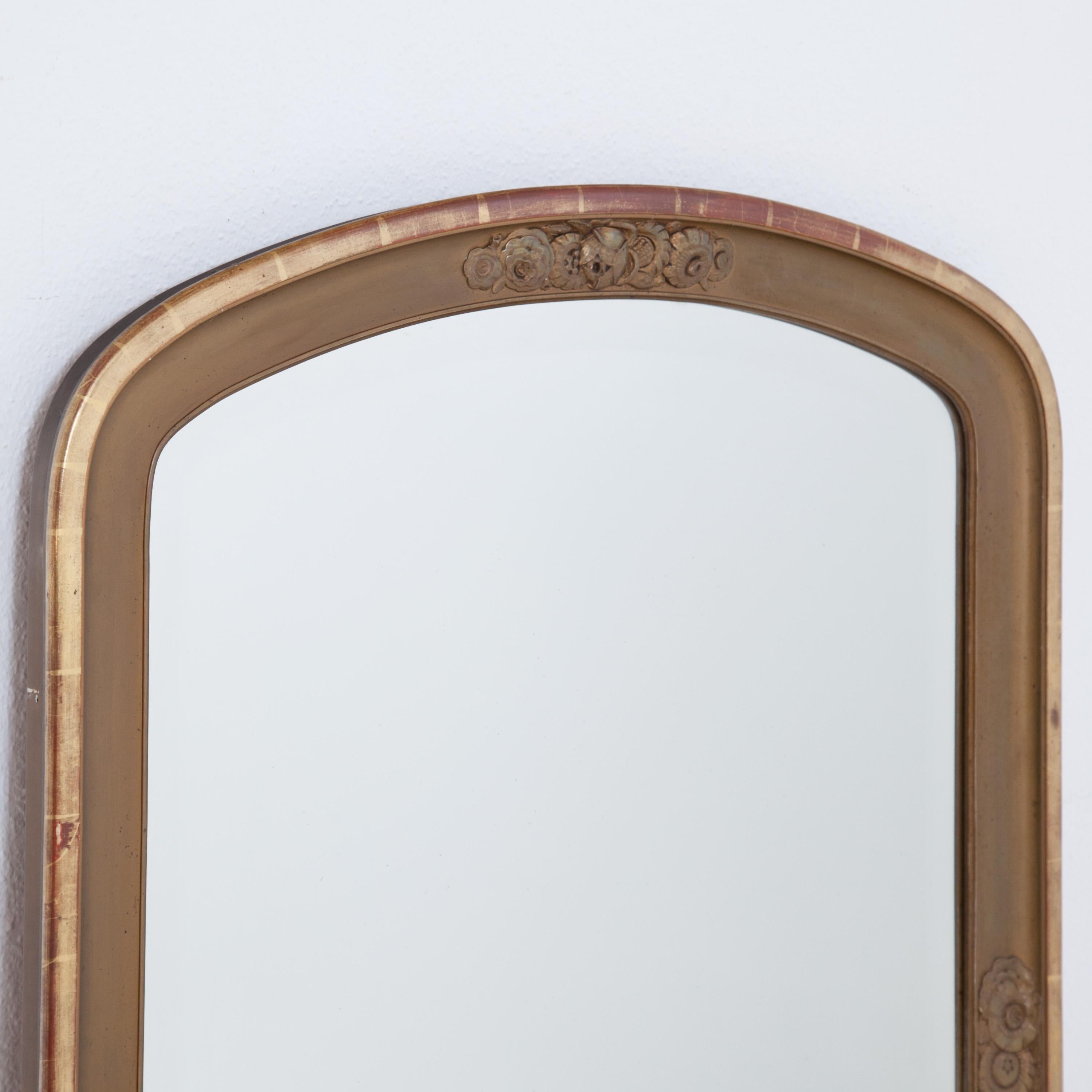 French Art Deco Mirror, France, circa 1920