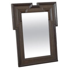 Art Deco Mirror en Madera Tallada Años 30