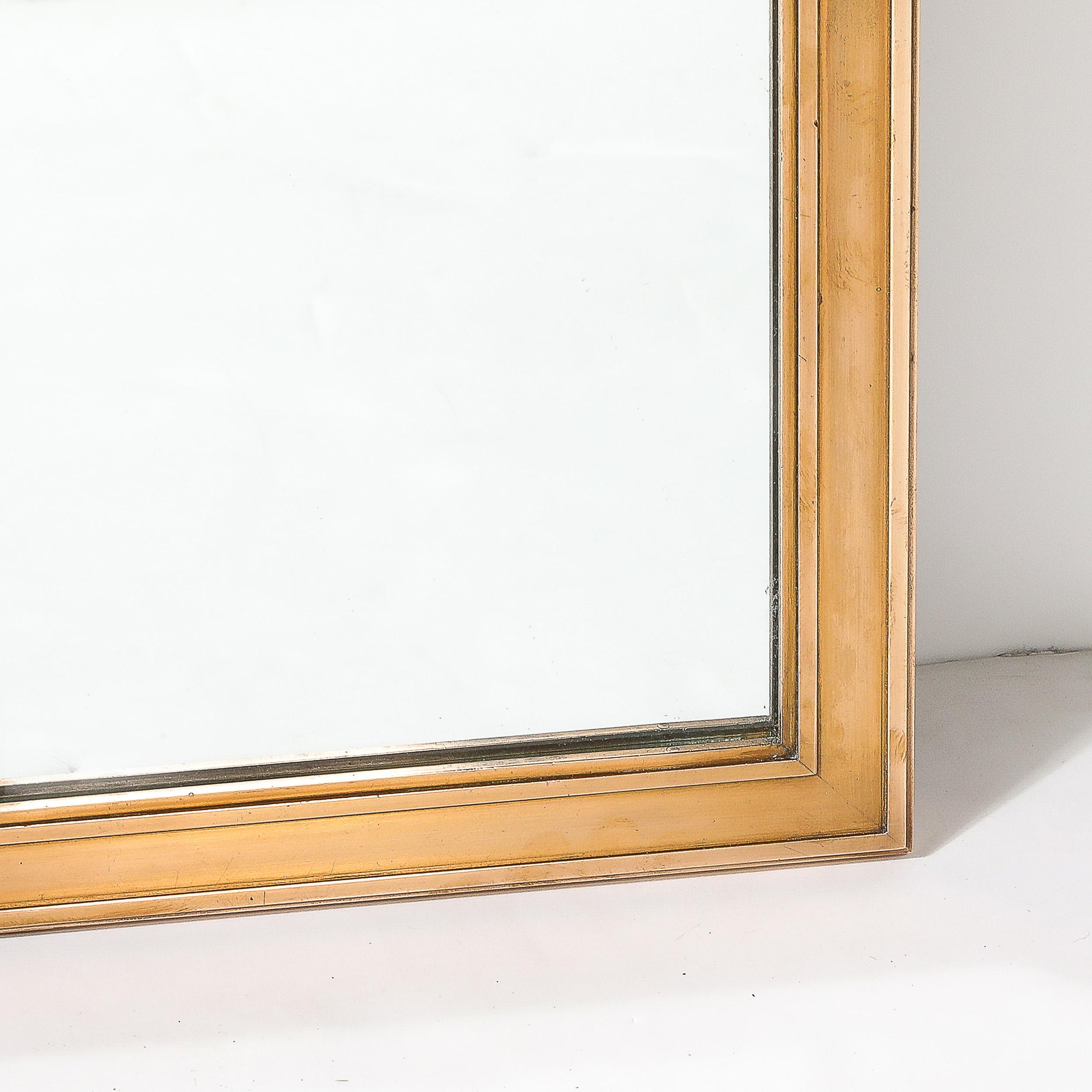 Art Deco Mirror in Rectilinear Bronze from 114 Fifth Avenue 1