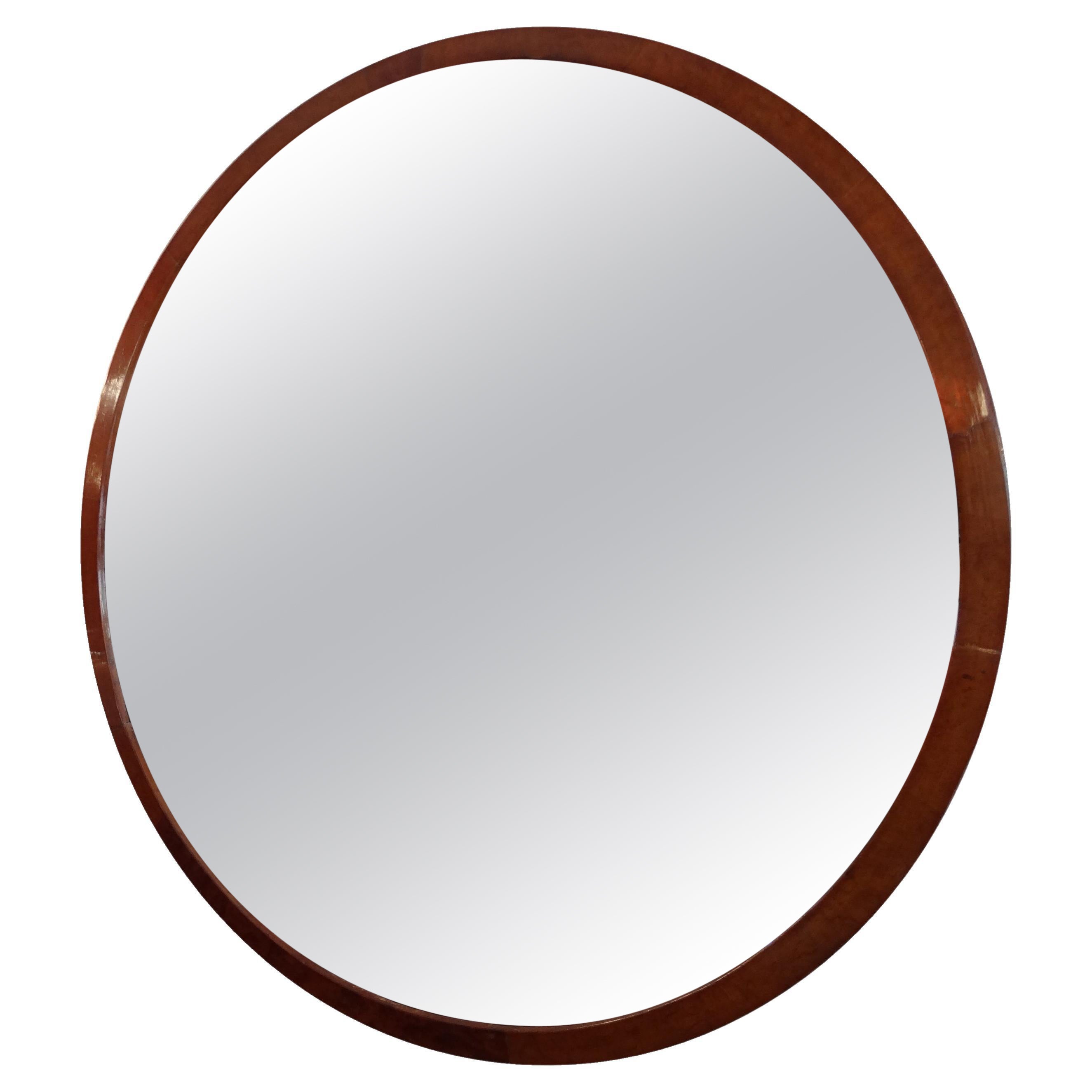 Miroir Art Déco en bois et miroir, année : 1920, France