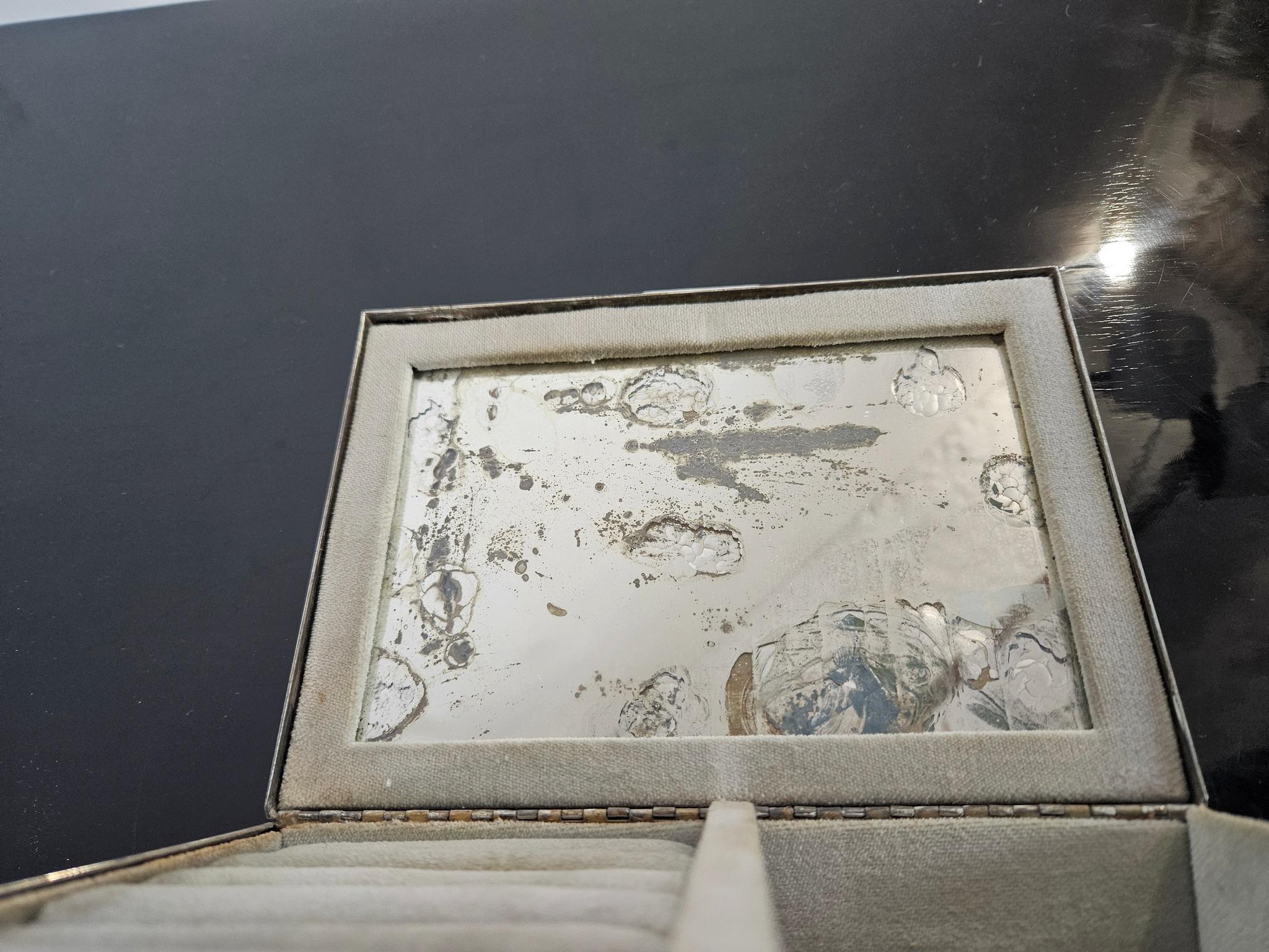 Art Deco Mirror Joyero Italia en venta 3