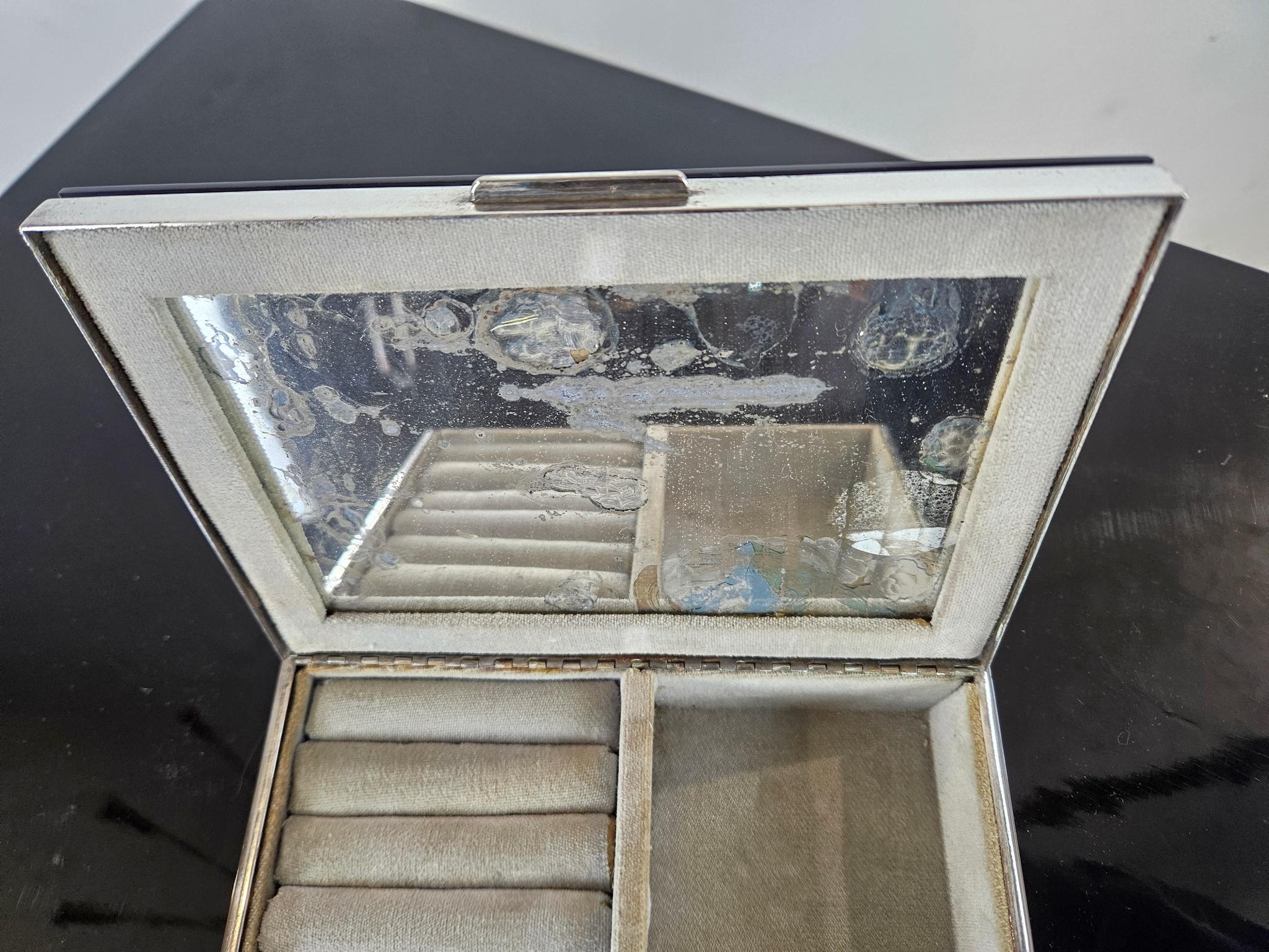 Art Deco Mirror Joyero Italia en venta 1