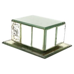 Used Art Déco mirrored cigarette box, France 1940