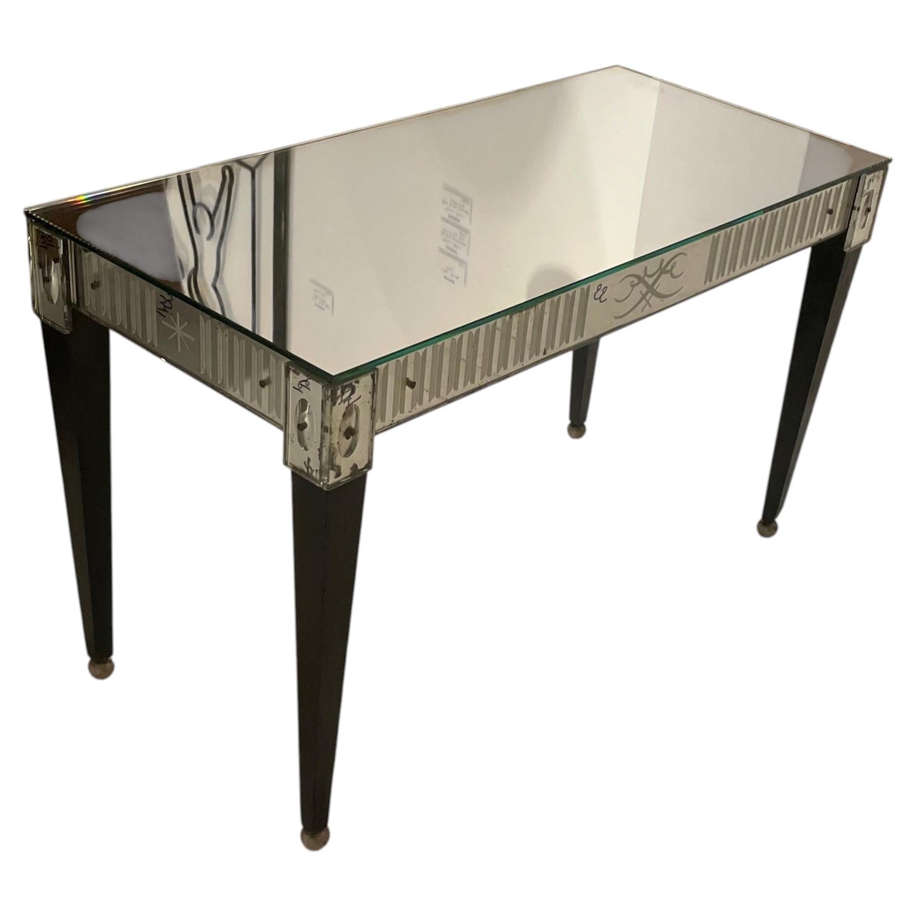 Art-Déco-Spiegeltisch, Belgien 1925 im Angebot