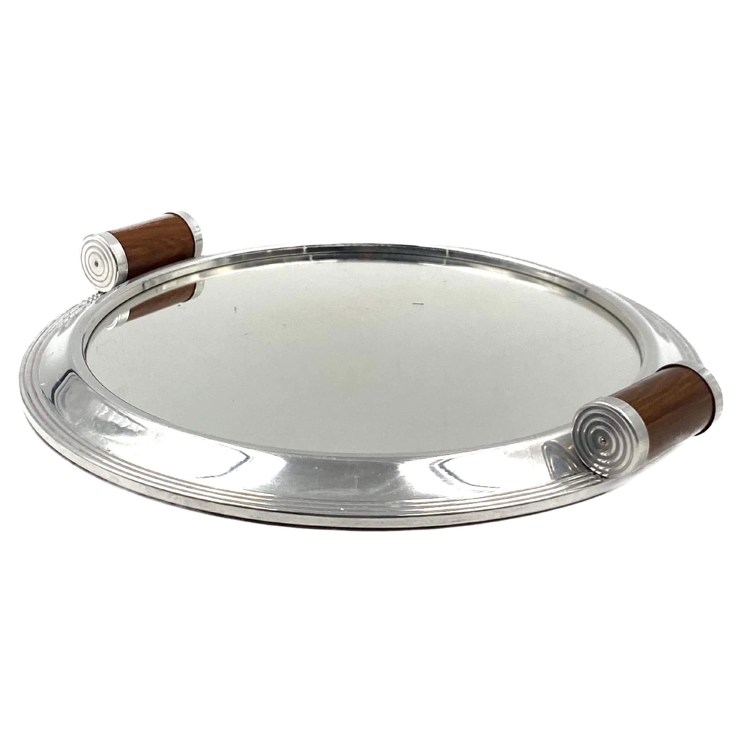 Jacques Adnet, Modernist Mirrored Tray, Maison Adnet, France, 1940-1950 For  Sale at 1stDibs