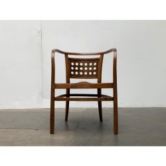 Art Deco Modell 721 Sessel von Otto Wagner für J&j Kohn, 1900er Jahre