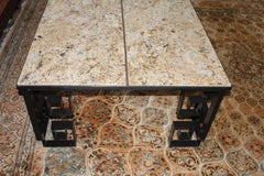 Grande table basse Art déco/Moderne, personnalisée