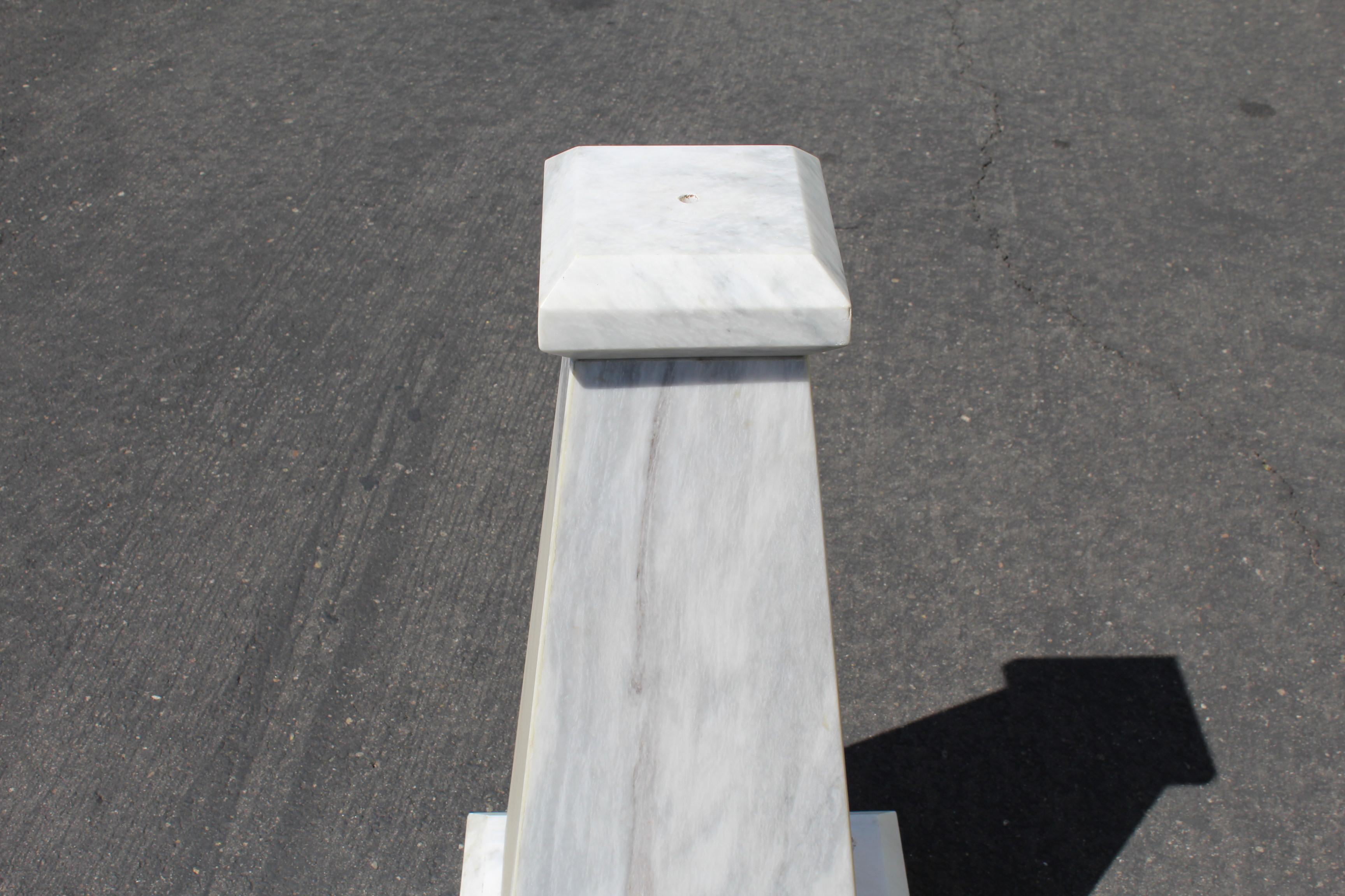 Pedestal Art Decó / Moderno Mármol en venta
