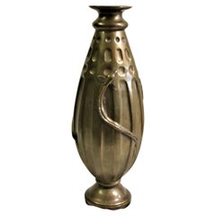 Art Deco/Modern  Salamander Vase , Bronze