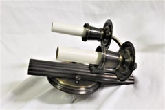 Art Deco/Modern-Wandleuchter-Set mit zwei Armen