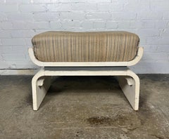 Art Deco / Moderne Bench/ Footstool, Donald Deskey for Valentine- Seaver 1930s