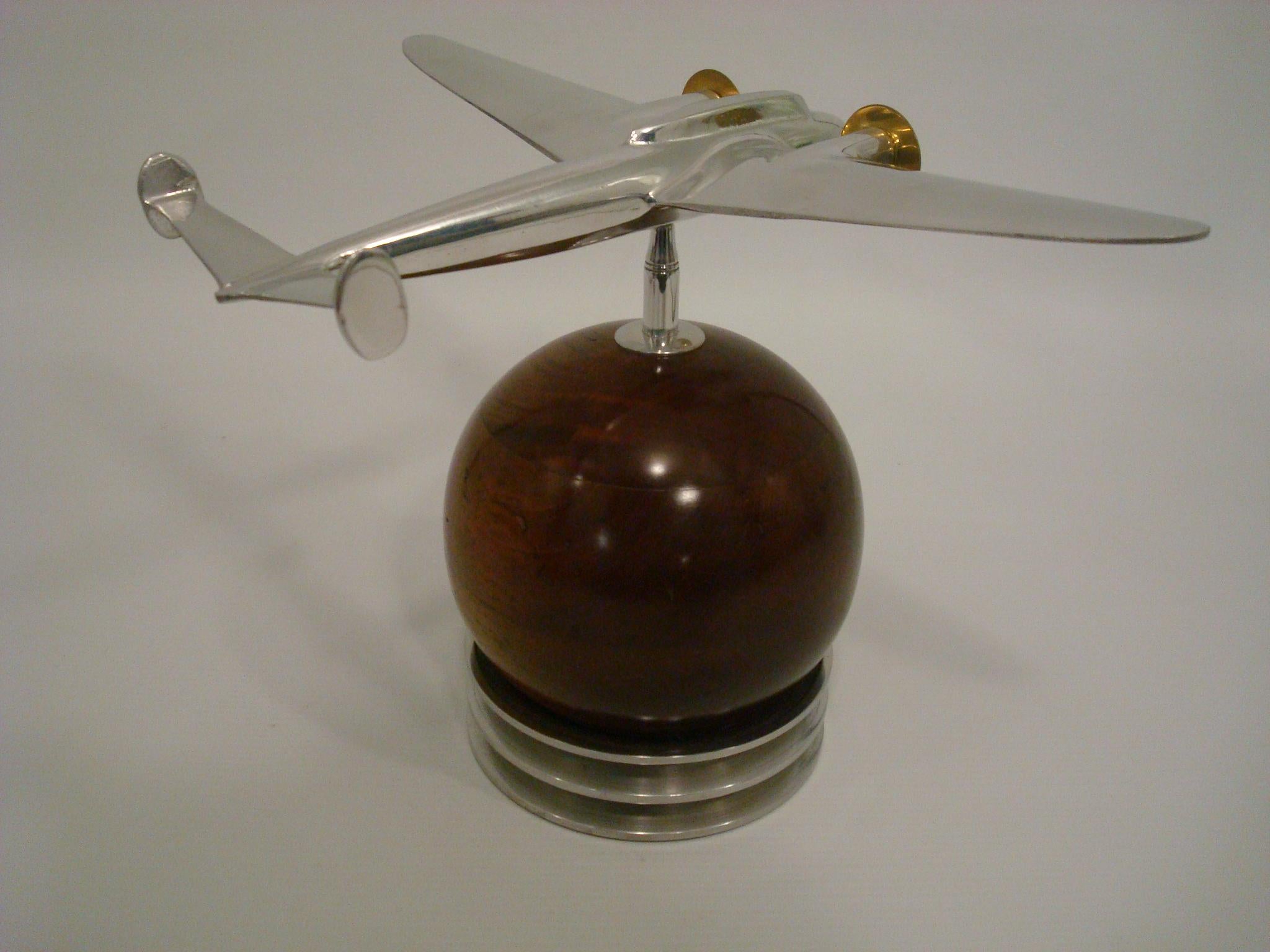 20th Century Art Deco / Modernism / Vintage Airplane Desk Model, ca. 1930´s