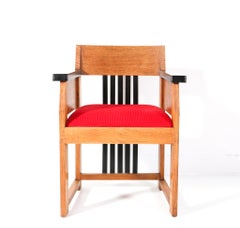 Poltrona modernista Art Déco di Hendrik Wouda per Pander, anni '20