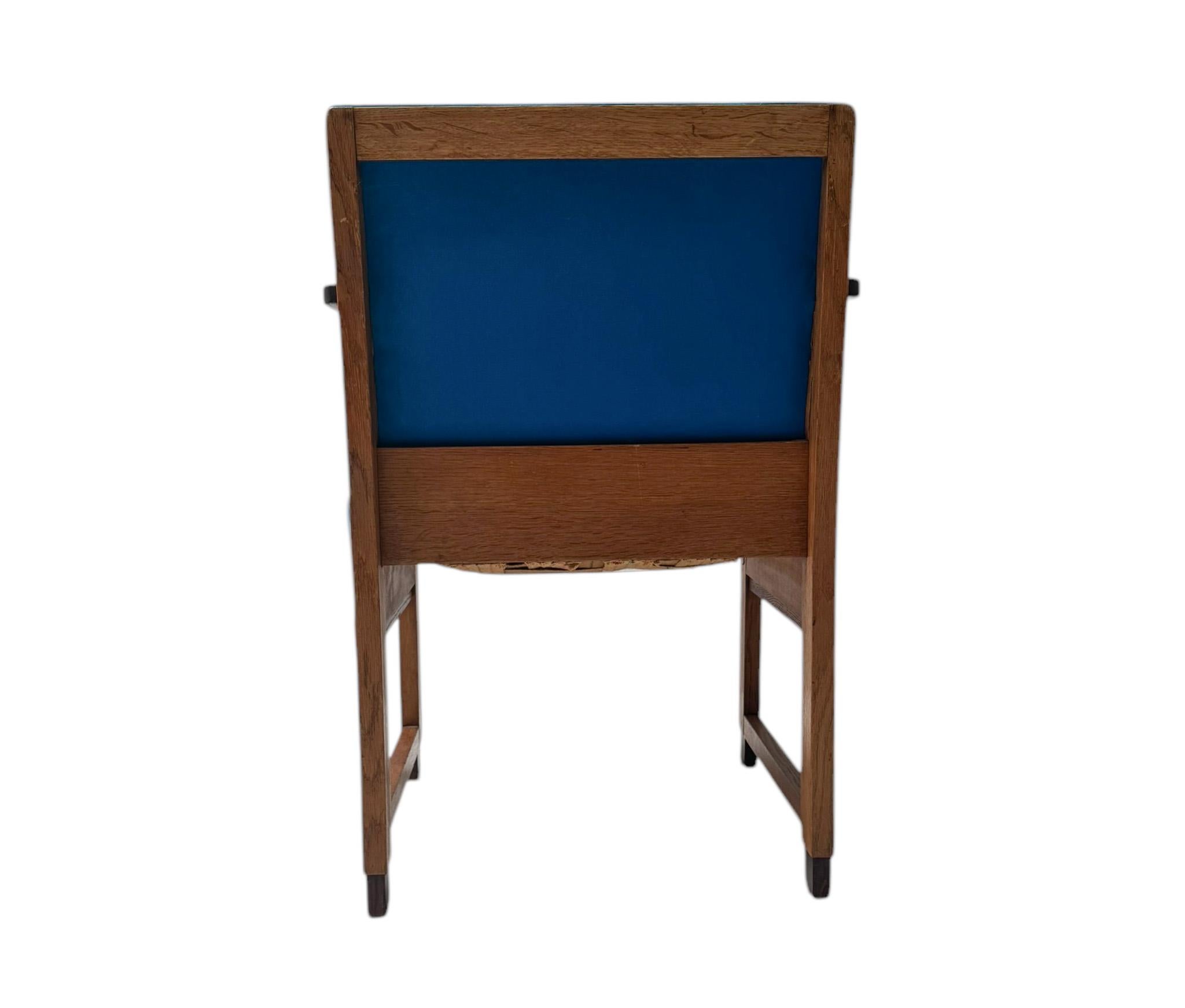Fauteuil moderniste Art déco par 't Woonhuys, années 1920 en vente 4