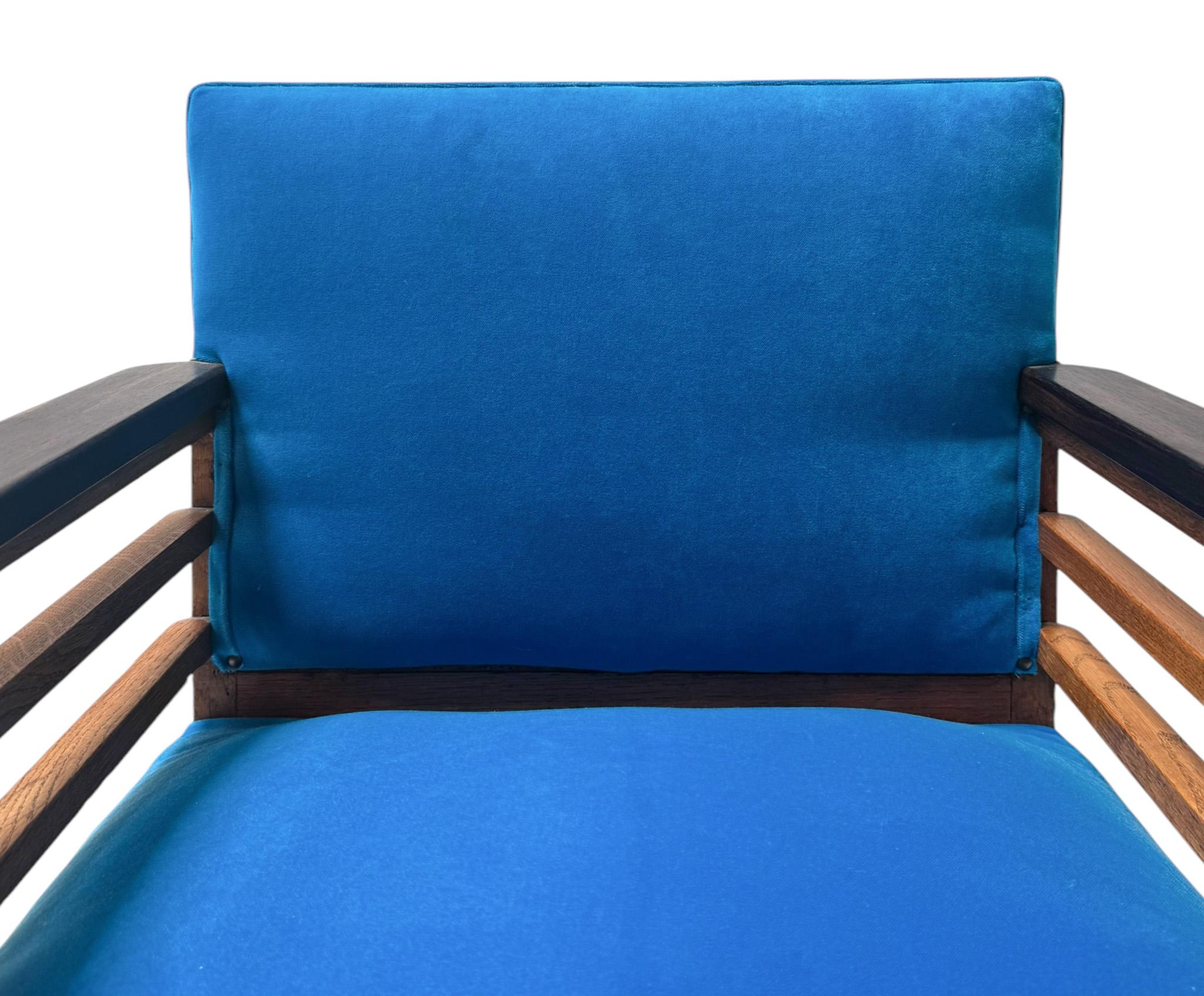 Fauteuil moderniste Art déco par 't Woonhuys, années 1920 en vente 1