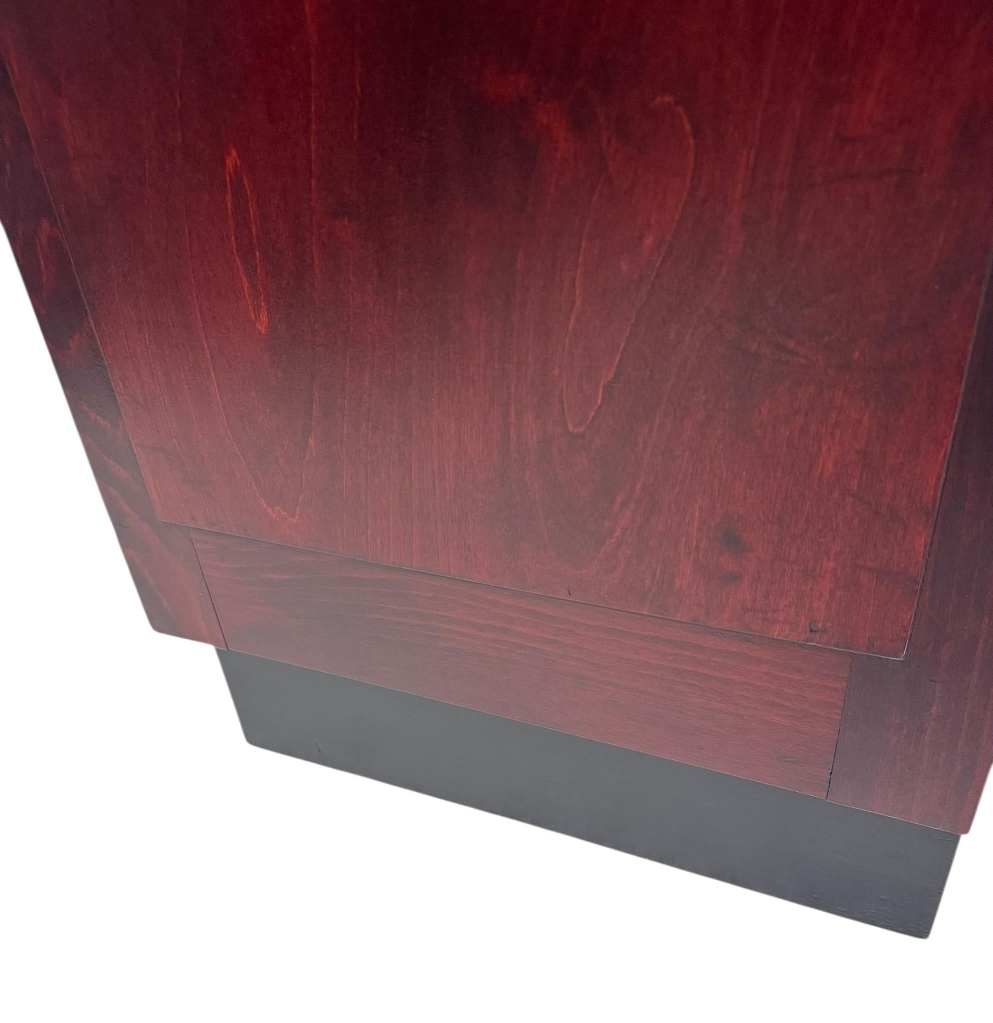 Art Deco Modernist Armoire by A.H. Jansen for L.O.V. Oosterbeek, 1920s For Sale 2