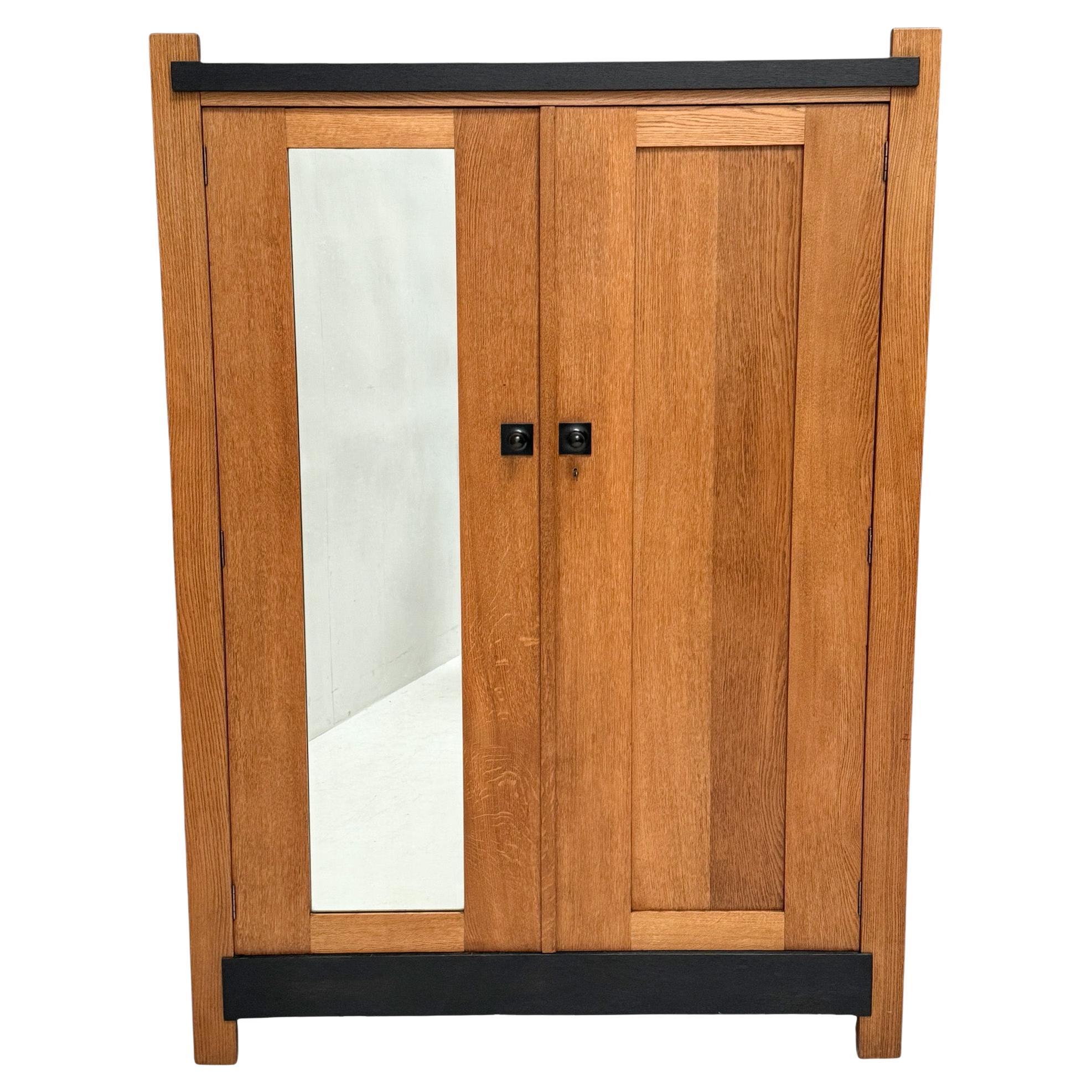 Art Deco Modernist Armoire or Wardrobe by Hendrik Wouda for Pander, 1924